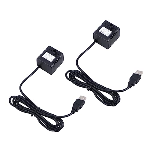INOOMP Automatischer Wasserspender Für Haustiere 2 Stück Trinkbrunnenpumpe Für Hunde Frischwasserfunktion INOOMP Automatischer Wasserspender Für Haustiere 2 Stück Trinkbrunnenpumpe Für Hunde Frischwasserfunktion von INOOMP