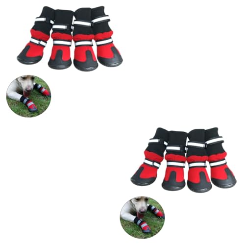 INOOMP 2st Hundeschuhe Hund Anti-rutsch-Sohle Regen-Schnee-hundestiefel Stiefel Für Hunde Warme Schühchen Für Welpenspiele Schuhe Für Hunde Hund Katze Stiefel Kleiner Hund Haustierschuhe INOOMP 2st Hundeschuhe Hund Anti-rutsch-Sohle Regen-Schnee-hundestiefel Stiefel Für Hunde Warme Schühchen Für Welpenspiele Schuhe Für Hunde Hund Katze Stiefel Kleiner Hund Haustierschuhe von INOOMP