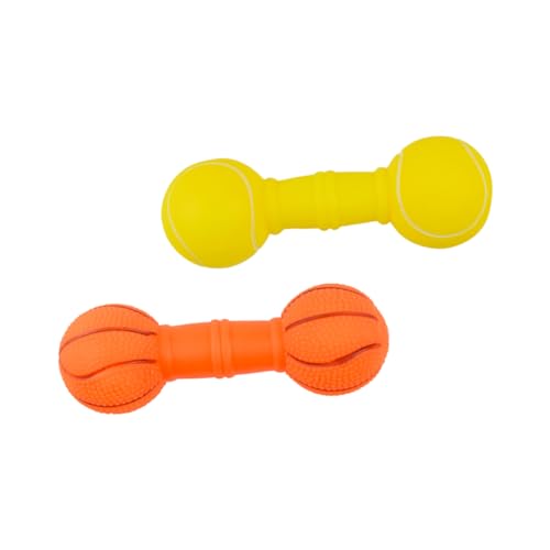 INOOMP 2er-Pack Quietschspielzeug für Hunde Hunde-Sound-Spielzeug für Welpen Zahnen Quietschendes Kauspielzeug Hundespielzeug Haustier-vinylspielzeug von INOOMP
