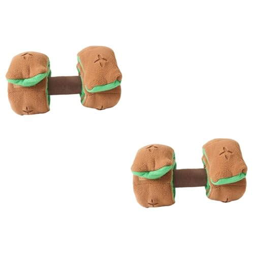 INOOMP 2st Hundespielzeug Spielzeug Für Kleine Hunde Slow Feeder Haustierspielzeug Leckerli-Spender Für Hunde Hunde-leckerli Beißring-Spielzeug Plüschtiere Hantel Puzzle Textilvlies INOOMP 2st Hundespielzeug Spielzeug Für Kleine Hunde Slow Feeder Haustierspielzeug Leckerli-Spender Für Hunde Hunde-leckerli Beißring-Spielzeug Plüschtiere Hantel Puzzle Textilvlies von INOOMP
