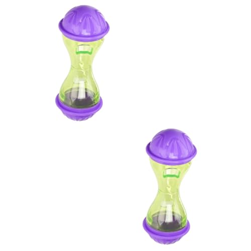 INOOMP 2stücke Dog Treat Dispenser Spielzeug Für Hunde Interaktives Futterball Puzzle Mit Kniffligen Herausforderungen Um Langeweile Zu Reduzieren Aktivität Zu Fördern Geeignet Für von INOOMP