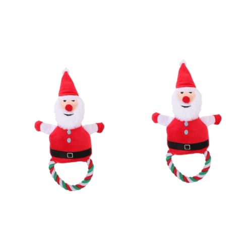 INOOMP 2stücke Hundespielzeug Weihnachtsmann Quietschspielzeug Für Welpen Kauspielzeug Zur Zahnpflege Für Interaktion Fördert Spiel Und Training INOOMP 2stücke Hundespielzeug Weihnachtsmann Quietschspielzeug Für Welpen Kauspielzeug Zur Zahnpflege Für Interaktion Fördert Spiel Und Training von INOOMP