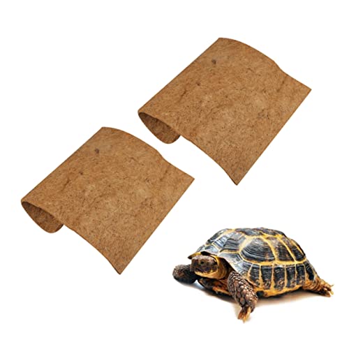 INOOMP 2st Reptil Haustiermatte Reptilienmatte Leopardenteppich Zubehör Für Geckobecken Kokosfasermatte Schildkrötenmatte Aquariumzubehör Bärtiger Drachenpanzer Schildkrötenbecken Hölzern INOOMP 2st Reptil Haustiermatte Reptilienmatte Leopardenteppich Zubehör Für Geckobecken Kokosfasermatte Schildkrötenmatte Aquariumzubehör Bärtiger Drachenpanzer Schildkrötenbecken Hölzern von INOOMP