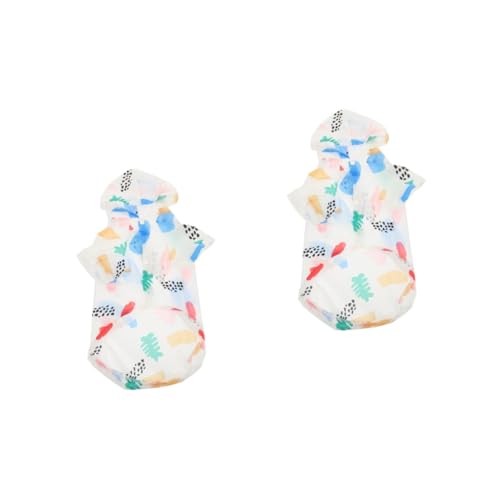 INOOMP 2stücke Hundehoodie Für Und Uv-Schutz Atmungsaktives Sommerkleidungsstück Für Hunde Sommerbekleidung Für Haustiere Mit Kapuze Für Freizeit Und Reisen von INOOMP