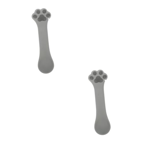 INOOMP 2st Aus Dose Für Haustiere Konservenlöffel Katzenlöffel Für Katzenfutter Haustierzubehör Behälter Aus Dosenöffner Offen Dose Hundefutter Kieselgel Welpen von INOOMP