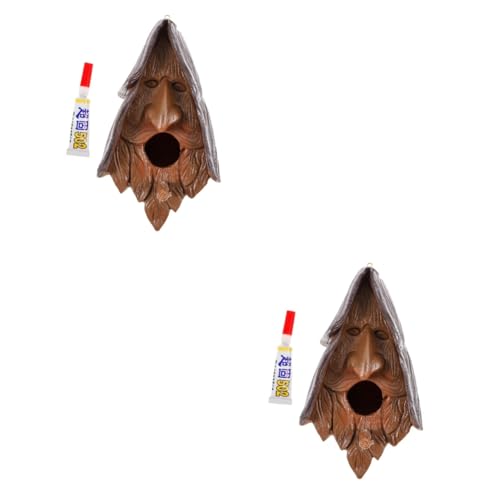 INOOMP 2st Vogelnest Dekoration Baum Steht Vor Vogelhäuschen Garten Vogelhaus Dekorative Vogelhäuser Vogelbrut Nisten Papageiennest Eichhörnchenhaus Gartenvogelhaus -Nest Kunstharz INOOMP 2st Vogelnest Dekoration Baum Steht Vor Vogelhäuschen Garten Vogelhaus Dekorative Vogelhäuser Vogelbrut Nisten Papageiennest Eichhörnchenhaus Gartenvogelhaus -Nest Kunstharz von INOOMP