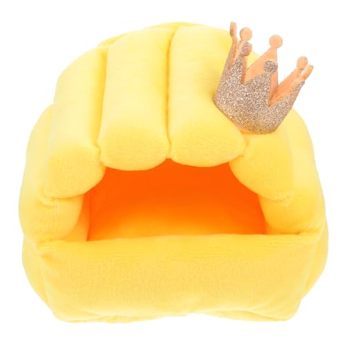 INOOMP 3 STK Hamsternest Meerschweinchen Versteck Warmes Höhlenbett Hamsterhaus Meerschweinchen Winterbett Kleintier Winterbett Kleintierversteck Kleines Haustier Kleine Tiere Plüsch von INOOMP