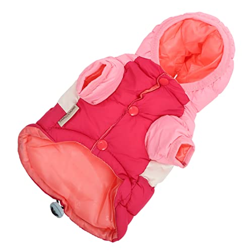 INOOMP 3stücke Bequemer Hundepullover Aus Daunenmaterial Warmes Outfit Für Welpen Atmungsaktive Hundejacke Für Outdoor-aktivitäten von INOOMP