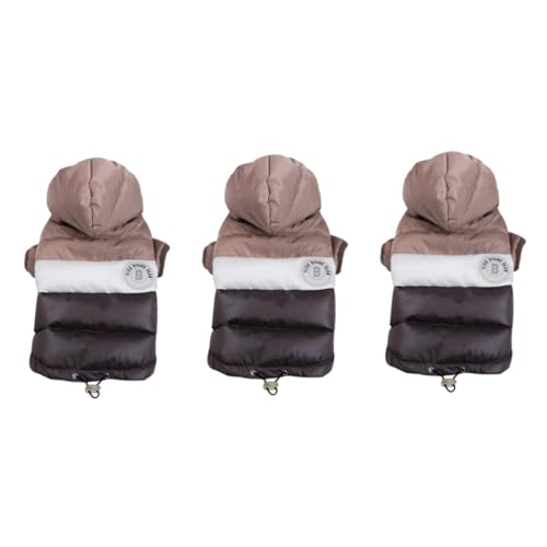 INOOMP 3 STK Haustier-Baumwollkleidung hundewintermantel hundemantel hundekleider Haustierbekleidung Fleece-Mantel Hunde-Outfits Welpe Warme Hundeweste Winterkleidung für Hunde Baumwolle INOOMP 3 STK Haustier-Baumwollkleidung hundewintermantel hundemantel hundekleider Haustierbekleidung Fleece-Mantel Hunde-Outfits Welpe Warme Hundeweste Winterkleidung für Hunde Baumwolle von INOOMP