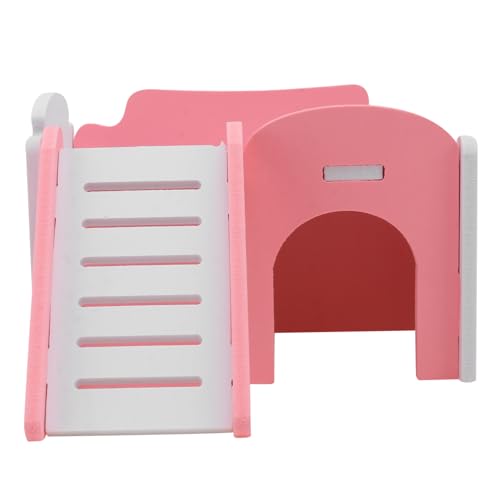 INOOMP 3 STK Haustier Kletter Zimmer hamsterhaus Hamster käfig Hamsterversteck Spielplatz Hütte Guinea Versteck Spielzeug Spielset aus Holz Hamster Maus Hütte Hamstertreppenhaus aus Holz von INOOMP