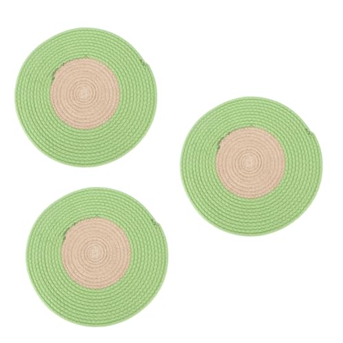 INOOMP 3 STK Haustiermatte langlebiger Katzenkratzer kratzunterlage für Katzen Katze kratzmatte Schild Muschispielzeug Spielzeuge Katzenschleifmatte Haustierunterlage schlafen Katzennest INOOMP 3 STK Haustiermatte langlebiger Katzenkratzer kratzunterlage für Katzen Katze kratzmatte Schild Muschispielzeug Spielzeuge Katzenschleifmatte Haustierunterlage schlafen Katzennest von INOOMP