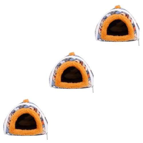 INOOMP 3 STK Haustiernest kleines Tiernest hängender Bettkäfig weiches hundebett haustierbett pet Bed katzenhöhle Hamsterbett Haustierhaus Igel Meerschweinchen hängendes Bett Hamsterhaus INOOMP 3 STK Haustiernest kleines Tiernest hängender Bettkäfig weiches hundebett haustierbett pet Bed katzenhöhle Hamsterbett Haustierhaus Igel Meerschweinchen hängendes Bett Hamsterhaus von INOOMP