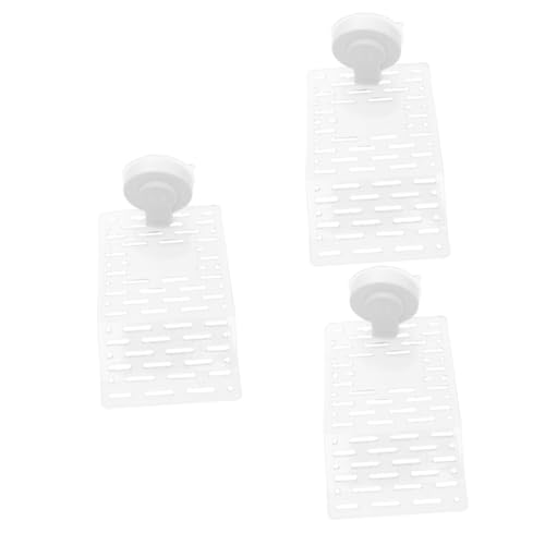 INOOMP 3 STK Plattform Für Schildkröte Kletterplattform Plattformen Zum Verstecken Von Schildkröten Schildkrötenruhe Saugplattform Für Reptilien Reptiliendock Reptichip Transparent INOOMP 3 STK Plattform Für Schildkröte Kletterplattform Plattformen Zum Verstecken Von Schildkröten Schildkrötenruhe Saugplattform Für Reptilien Reptiliendock Reptichip Transparent von INOOMP