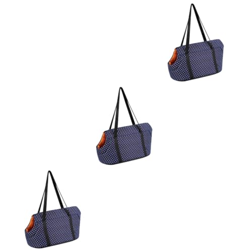 INOOMP 3 Stücke Tragbare Haustier Rucksack Tragetasche Für Hunde Outdoor Reise Sling Tasche von INOOMP