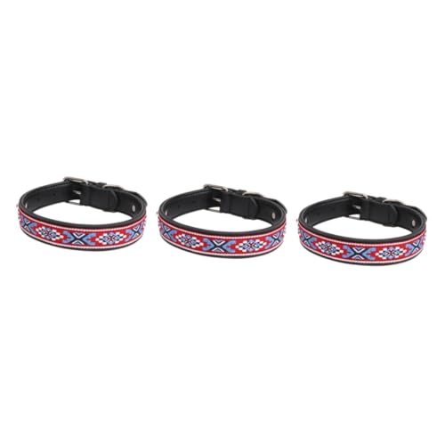 INOOMP 3 STK Welpenhalsband Bewaffnete Kragen Hundehalsband Für Welpen Zum Abwurf Großer Hund Welpen Welpenhalsbänder Für Kleine Welpen Halsband Haustier Hund INOOMP 3 STK Welpenhalsband Bewaffnete Kragen Hundehalsband Für Welpen Zum Abwurf Großer Hund Welpen Welpenhalsbänder Für Kleine Welpen Halsband Haustier Hund von INOOMP