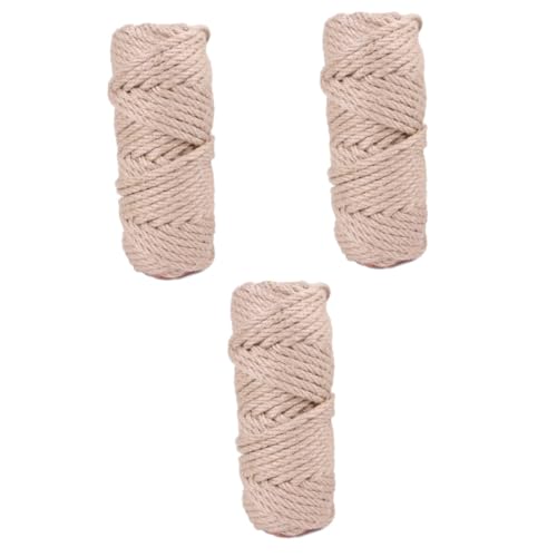 INOOMP 3stücke Sisal Seil Für Katzen Kratzsäule Zubehör Robustes Material Für Katzenkletterbrett Und Kratzspielzeug Für Zuhause Zum Schutz Von Möbeln Krallenpflege von INOOMP