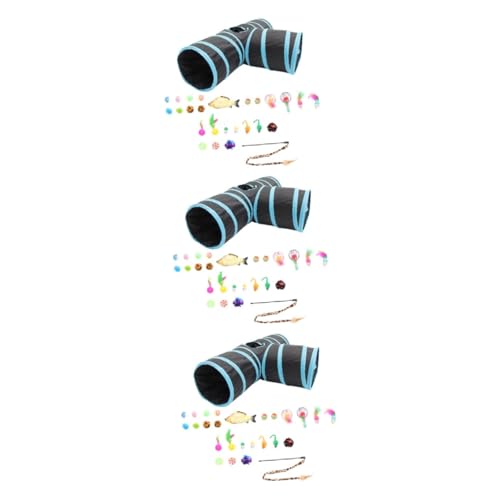 INOOMP 3 Sets Vielseitige Katze Necken Sticks Tragbare Katze Spielzeug Für Kätzchen Haushalt Katzen von INOOMP