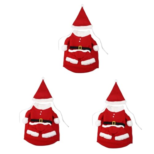 INOOMP 3 Sätze Haustierbekleidung Hundeweihnachtskostü Hundeumhang Hundekleidung Hundemantel Weihnachtsumhang INOOMP 3 Sätze Haustierbekleidung Hundeweihnachtskostü Hundeumhang Hundekleidung Hundemantel Weihnachtsumhang von INOOMP