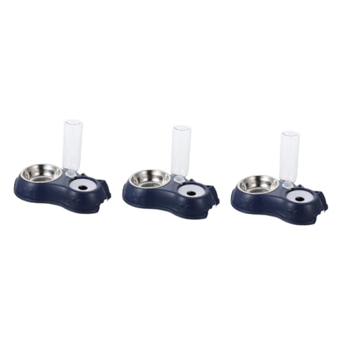 INOOMP 3 Sätze Zubringer Doppelfutterautomat für Hunde erhöhter Haustiernapf pet Feeder trinkbrunnen fã¼r Katzen doppelter Fressnapf Futternapf für Haustiere Lebensmittel Wasserspender INOOMP 3 Sätze Zubringer Doppelfutterautomat für Hunde erhöhter Haustiernapf pet Feeder trinkbrunnen fã¼r Katzen doppelter Fressnapf Futternapf für Haustiere Lebensmittel Wasserspender von INOOMP