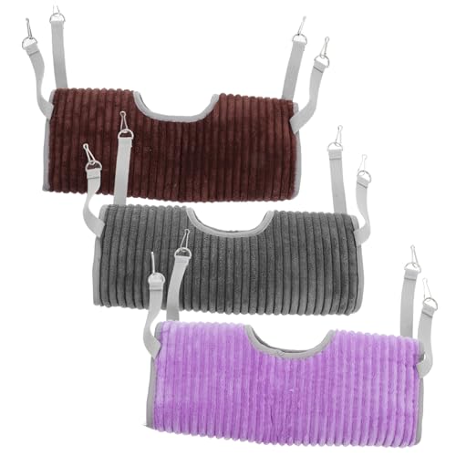 INOOMP 3stücke Frettchen-schaukelbett Hängematte Für Kleintiere Tunnel Aus Stoff Und Plüsch Warmbett Für Hamster Und Chihuahuas Schlaf Und Spielzubehör Für Haustiere INOOMP 3stücke Frettchen-schaukelbett Hängematte Für Kleintiere Tunnel Aus Stoff Und Plüsch Warmbett Für Hamster Und Chihuahuas Schlaf Und Spielzubehör Für Haustiere von INOOMP