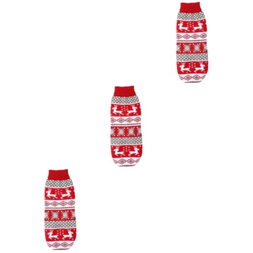 INOOMP 3 Stück Haustierpullover Für Hunde Strickpullover Für Hunde Weihnachtskleidung Haustier Hundekleidung Heimtierbedarf Party Hundekleidung Warmer Pullover Für Hunde INOOMP 3 Stück Haustierpullover Für Hunde Strickpullover Für Hunde Weihnachtskleidung Haustier Hundekleidung Heimtierbedarf Party Hundekleidung Warmer Pullover Für Hunde von INOOMP