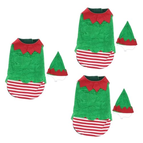 INOOMP 3 Stück Hundekleidung Haustierkleidung Hund Weihnachtstuch Haustier Party Kostü Party Hundetuch INOOMP 3 Stück Hundekleidung Haustierkleidung Hund Weihnachtstuch Haustier Party Kostü Party Hundetuch von INOOMP