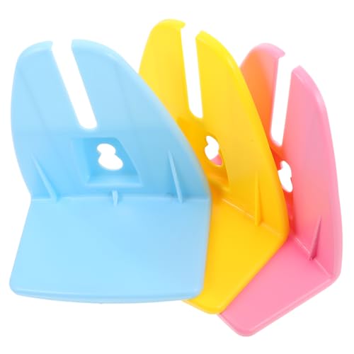INOOMP 3 Stück Teiliges Hamster Laufrad Halterung Geräuscharm Werkzeugfrei Montierbar Einfache für Hamster und Kleine Haustiere Stabile Wasserflaschen und von INOOMP
