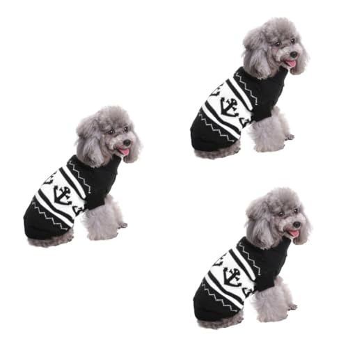 INOOMP 3 Stück Weihnachten Welpen Kleidung Haustier Festliche Kleidung Hund Winter Kleidung Haustier Strickpullover Haustier Pullover Haustier Rollkragenpullover INOOMP 3 Stück Weihnachten Welpen Kleidung Haustier Festliche Kleidung Hund Winter Kleidung Haustier Strickpullover Haustier Pullover Haustier Rollkragenpullover von INOOMP