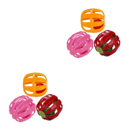 INOOMP 30 STK Katzenspielzeug gefälschter schwimmender Fisch interaktiver Hund sankastenspielsachen rollenbock Spielzeuge Pet-Ball-Spielzeug Glockenballspielzeug für Haustiere Mehrfarbig INOOMP 30 STK Katzenspielzeug gefälschter schwimmender Fisch interaktiver Hund sankastenspielsachen rollenbock Spielzeuge Pet-Ball-Spielzeug Glockenballspielzeug für Haustiere Mehrfarbig von INOOMP