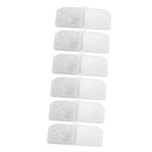 INOOMP 30 STK Wasserspender Filterwatte Ersatzfilter Für Wasserspender Wasserfilter Für Haustiere Filter Für Hundebrunnen Katze Weiß Kokosnussschalen-aktivkohle Mit Hohem Jodgehalt INOOMP 30 STK Wasserspender Filterwatte Ersatzfilter Für Wasserspender Wasserfilter Für Haustiere Filter Für Hundebrunnen Katze Weiß Kokosnussschalen-aktivkohle Mit Hohem Jodgehalt von INOOMP