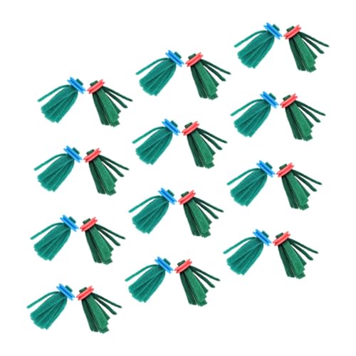 INOOMP 30 Stück Teiliges Aquarium Spawning Mop Schwimmender Fischlaich-sammelmopp Präzise Eiablage und Schutz für Betta Guppy Jungfische Schonendes Habitat für Effektive Zucht von INOOMP