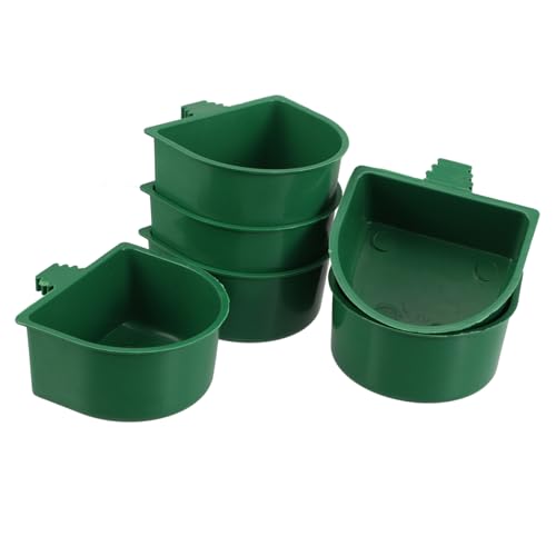 INOOMP 30 Stück Teiliges Mini Futter Wasserschalen für Vogelkäfige mit Stabilem Klammerhalter Vielseitig Einsetzbar für Sittiche Nymphensittiche Wellensittiche Kompakt Leicht zu Reinigen INOOMP 30 Stück Teiliges Mini Futter Wasserschalen für Vogelkäfige mit Stabilem Klammerhalter Vielseitig Einsetzbar für Sittiche Nymphensittiche Wellensittiche Kompakt Leicht zu Reinigen von INOOMP