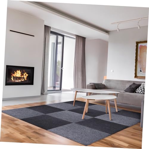 INOOMP Pcs Selbstklebende Teppichfliesen Büro Teppichmatte Für Hartböden Easy Home Bodenmatte INOOMP Pcs Selbstklebende Teppichfliesen Büro Teppichmatte Für Hartböden Easy Home Bodenmatte von INOOMP