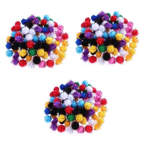 INOOMP 300 STK Flauschige Dekorationen Katzenspielzeug für Kinder Bälle für Katzen Lametta Kugeln cat Toys Katzen Spielzeug Weihnachtskatzenspielzeug Flauschige Kugeln Pompons zum Basteln INOOMP 300 STK Flauschige Dekorationen Katzenspielzeug für Kinder Bälle für Katzen Lametta Kugeln cat Toys Katzen Spielzeug Weihnachtskatzenspielzeug Flauschige Kugeln Pompons zum Basteln von INOOMP