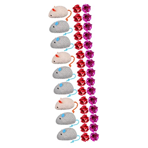 INOOMP 39 STK Spielzeug Katzensachen Produkte Für Katzen Katzenminze Mäuse Knisterbälle Katzenzubehör Für Wohnungskatzen Metallische Katze Katzenbälle Kräuter Baumwollfüllung Kleine INOOMP 39 STK Spielzeug Katzensachen Produkte Für Katzen Katzenminze Mäuse Knisterbälle Katzenzubehör Für Wohnungskatzen Metallische Katze Katzenbälle Kräuter Baumwollfüllung Kleine von INOOMP
