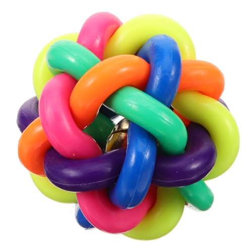 INOOMP 3St Bissfester Ball für Hunde knete Spielzeug knetspielzeug -Plüsch Welpenball Spielzeuge Hundeball mit Glocke quietschendes Spielzeug für Hund Hündchen der Hund INOOMP 3St Bissfester Ball für Hunde knete Spielzeug knetspielzeug -Plüsch Welpenball Spielzeuge Hundeball mit Glocke quietschendes Spielzeug für Hund Hündchen der Hund von INOOMP