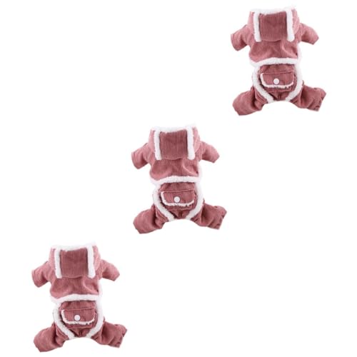 INOOMP 3St Cord hundetuch Kordkostü für Haustiere Warme Kleidung für Haustiere Hund Stirnband Schleife hundewintermantel hundewinterjacken äntel warme Hoodies Hund warmes Tuch Rosa INOOMP 3St Cord hundetuch Kordkostü für Haustiere Warme Kleidung für Haustiere Hund Stirnband Schleife hundewintermantel hundewinterjacken äntel warme Hoodies Hund warmes Tuch Rosa von INOOMP