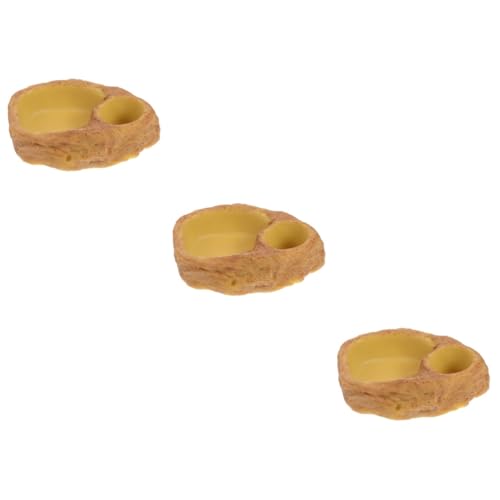 INOOMP 3stücke Tortoise Feeding Basin Robuster Futter Und Trinknapf Für Reptilien Für Schildkröten Eidechsen Und Schlangen Mit Rutschfestem Design Für Sicheres Fressen Und Trinken INOOMP 3stücke Tortoise Feeding Basin Robuster Futter Und Trinknapf Für Reptilien Für Schildkröten Eidechsen Und Schlangen Mit Rutschfestem Design Für Sicheres Fressen Und Trinken von INOOMP