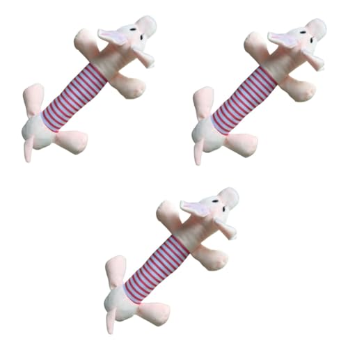 INOOMP 3St Geräuschspielzeug für Haustiere Health Wellness pluesch Fetch plufi Spielzeuge Hündchenspielzeug Quietschendes Welpenspielzeug Plüschspielzeug für Hunde Kätzchen Spielzeughund von INOOMP