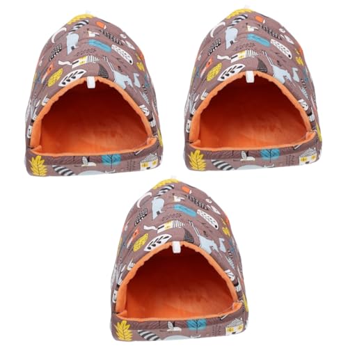 INOOMP 3 Stücke Haustier-freundliche Hamster Nest Bett Warme Nesting Für Tiere Für Komfort INOOMP 3 Stücke Haustier-freundliche Hamster Nest Bett Warme Nesting Für Tiere Für Komfort von INOOMP