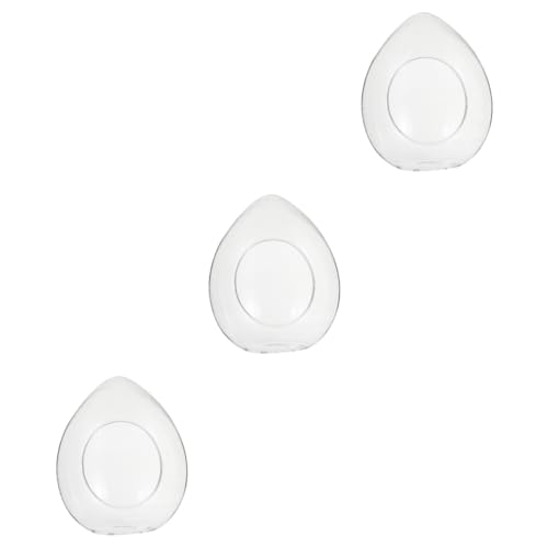 INOOMP 3stücke Glass Hamster Nest Kühles Keramikhaus Für Chinchillas Meerschweinchen Und Igel Für Entspannte Sommernächte Praktisches Schlafnest Für Kleine Tiere von INOOMP