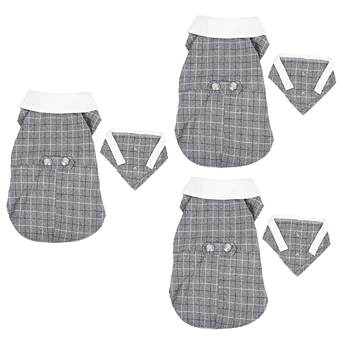 INOOMP 3St Haustieranzug hundejacke Hunde Jacke Heimtierbedarf Hunde-Smoking für große Hunde Anzüge Kleider bequemer Hundeanzug Hunde-Smoking für die Hochzeit der Hund einstellen Hündchen INOOMP 3St Haustieranzug hundejacke Hunde Jacke Heimtierbedarf Hunde-Smoking für große Hunde Anzüge Kleider bequemer Hundeanzug Hunde-Smoking für die Hochzeit der Hund einstellen Hündchen von INOOMP