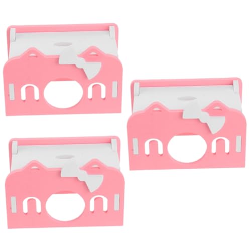 INOOMP 3St Meerschweinchen-Labyrinth Hamsterhütte Hamsterversteck meerschweinchen versteck Hamster Spielzeug hamsterspielzeug nagerhaus Hamsterkäfig Hamsterhaus für den Haushalt PVC von INOOMP
