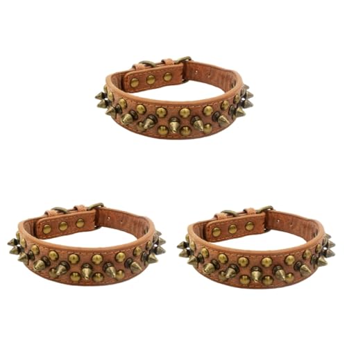 INOOMP 3St Nieten hundehalsband Heimtierbedarf für Haustierhunde Hundesammler für Haustiere kloben verstellbar pet Supplies Haustier Hundehalsband Haustierzubehör INOOMP 3St Nieten hundehalsband Heimtierbedarf für Haustierhunde Hundesammler für Haustiere kloben verstellbar pet Supplies Haustier Hundehalsband Haustierzubehör von INOOMP