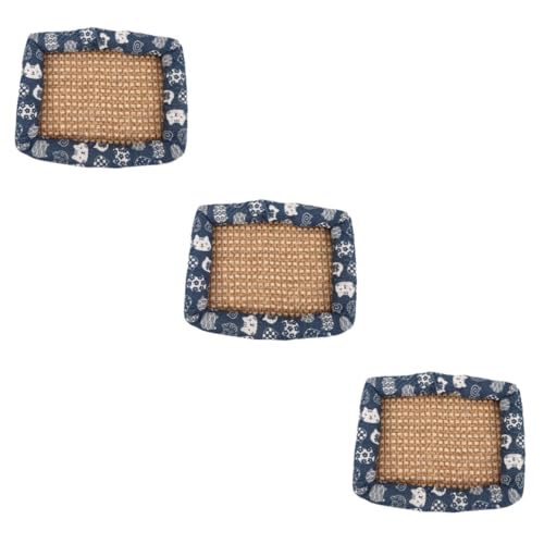 INOOMP 3St Platztafel für Hunde tierkühlmatten haustierbett Hund schlafmatte kleines hundebett Hundeunterlagen Schlafkissen Hundeschlafbett Atmungsaktive Hundematte Quadrat Kühlkissen INOOMP 3St Platztafel für Hunde tierkühlmatten haustierbett Hund schlafmatte kleines hundebett Hundeunterlagen Schlafkissen Hundeschlafbett Atmungsaktive Hundematte Quadrat Kühlkissen von INOOMP