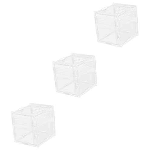 INOOMP 3St Reptilien-Terrarium-Kit Gecko Terrarium Easy putz Terrarium für schildkröten Frosch-Terrarienbecken Eidechsenzuchtterrarium Reptilienfälle Eidechsenträger Acryl Transparent INOOMP 3St Reptilien-Terrarium-Kit Gecko Terrarium Easy putz Terrarium für schildkröten Frosch-Terrarienbecken Eidechsenzuchtterrarium Reptilienfälle Eidechsenträger Acryl Transparent von INOOMP