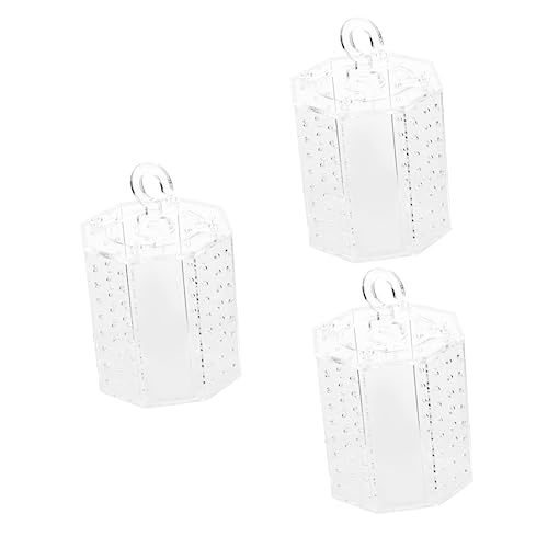 INOOMP 3stücke Acryl Mini Terrarium Für Insekten Transparente Hängende Käfigbox Für Beobachten Von Grillen Und Heuschrecken Fördert Naturerkundung Und Lernen von INOOMP