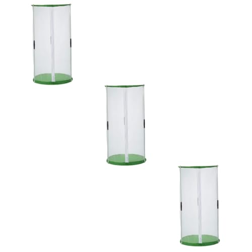 INOOMP 3St Schmetterling Insektenkäfig Schmetterling innenlebensraum Monarchfalterkäfig Raupe Schmetterlingskäfig Schmetterlingsgitterkäfig Maschennetz Schutznetz Haushaltskäfig Polyester von INOOMP