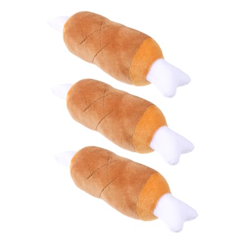 INOOMP 3St Spielzeug Hund Plüschtier kauen Hunde-Halloween-Shirts Puppenhaus Fischglas Hund quietscht orange plüschtiere Stuffed Soft Toys Plush Plush Trommelstock Knochen INOOMP 3St Spielzeug Hund Plüschtier kauen Hunde-Halloween-Shirts Puppenhaus Fischglas Hund quietscht orange plüschtiere Stuffed Soft Toys Plush Plush Trommelstock Knochen von INOOMP