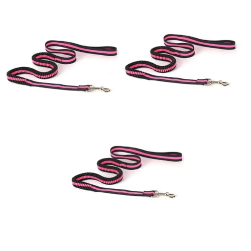 INOOMP 3St Taille Hundespaziergang schnursenkeler elastische Elastic Cord Jogging zubehör Waist Belt Bungee-Seilgürtel Taille Hundeleine Taillenhundeläufer Bungee-Leine für Hunde Rosa INOOMP 3St Taille Hundespaziergang schnursenkeler elastische Elastic Cord Jogging zubehör Waist Belt Bungee-Seilgürtel Taille Hundeleine Taillenhundeläufer Bungee-Leine für Hunde Rosa von INOOMP